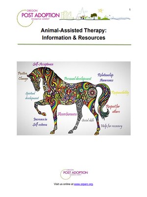 cover image of Animal-Assisted Therapy